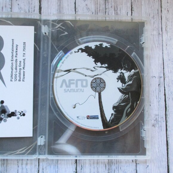 Afro Samurai Animated Movie Samuel L Jackson DVD and Jewel Case - Picture 3 of 5